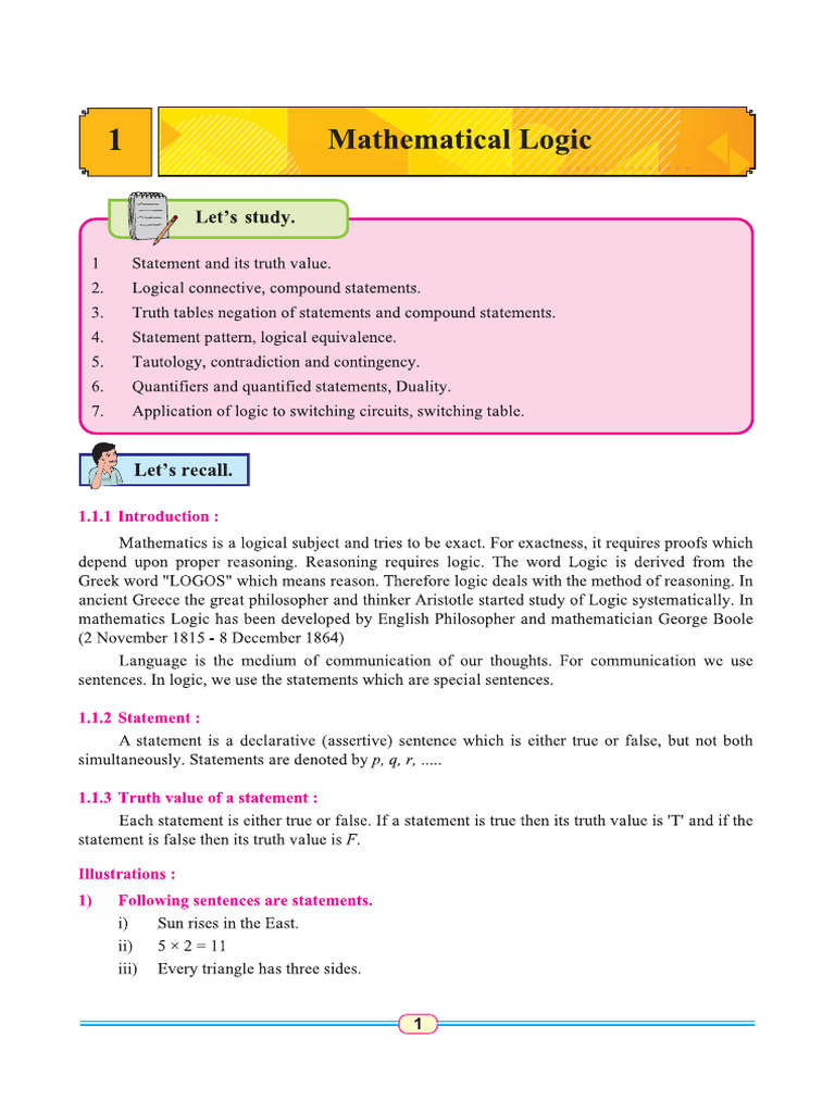 Logic | PDF