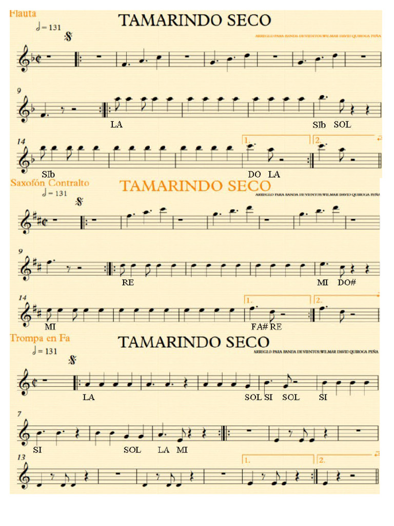 Tamarindo Seco... Part | PDF