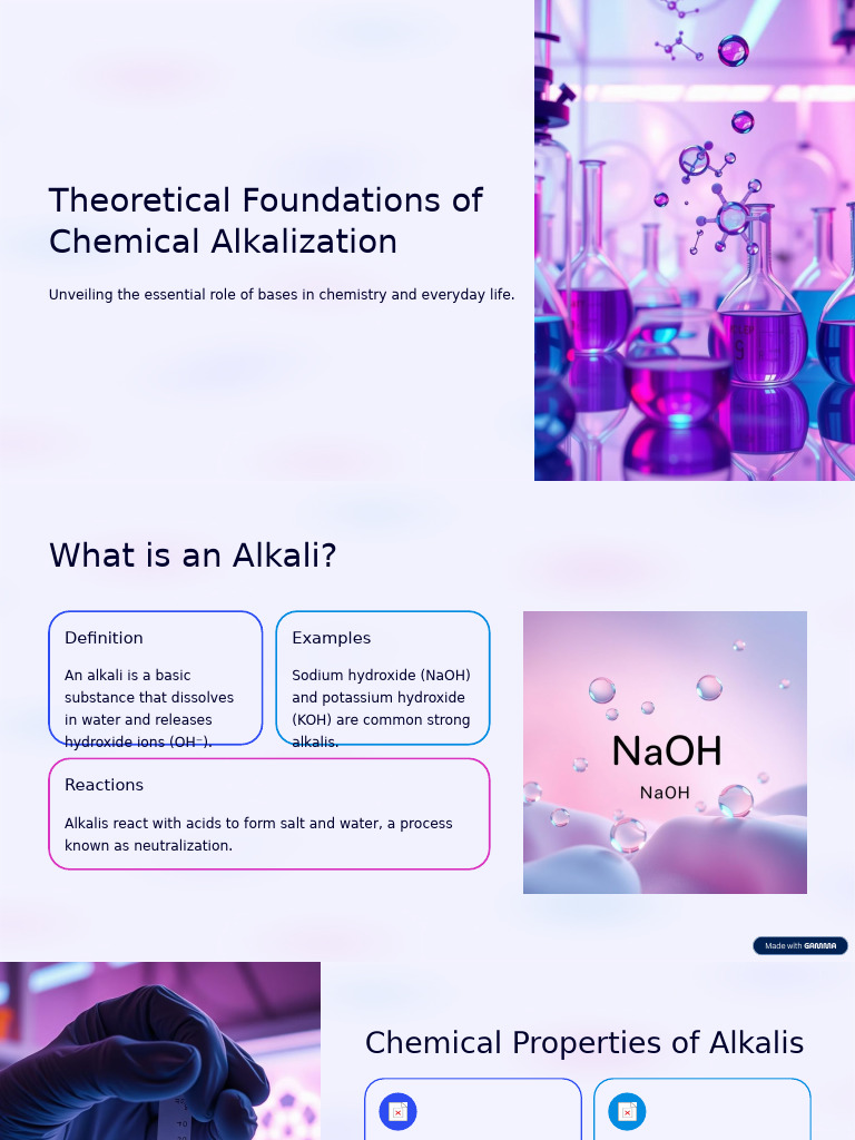 Understanding Chemical Alkalization Basics | PDF | Sodium Hydroxide ...
