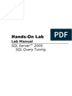 Sqlhol120 - Database Tuning