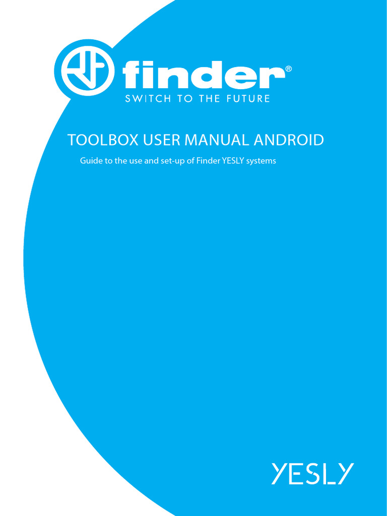 YESLY Finder Toolbox User Manual | PDF | Finder (Software) | User Interface