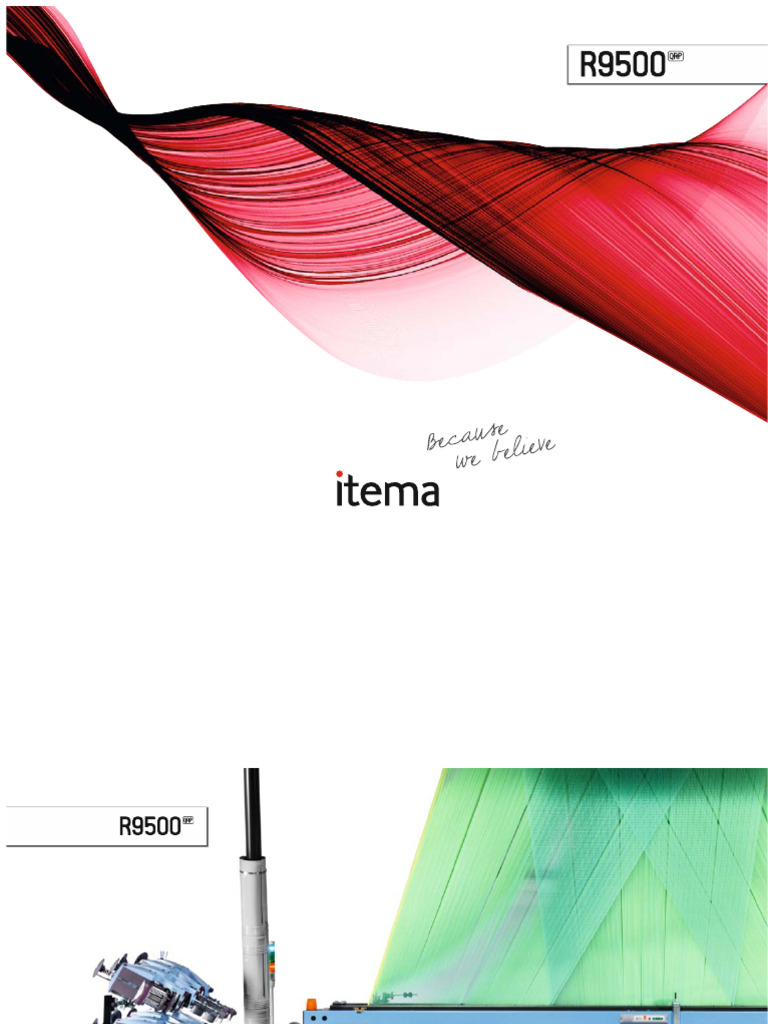Itema R9500 Weaving Machine Overview | PDF | Computer Network | Loom