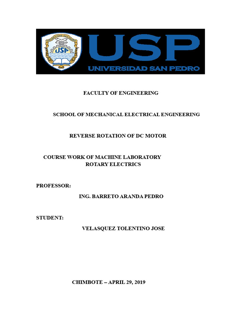 Reversal With Push Button | PDF | Direct Current | Power Supply