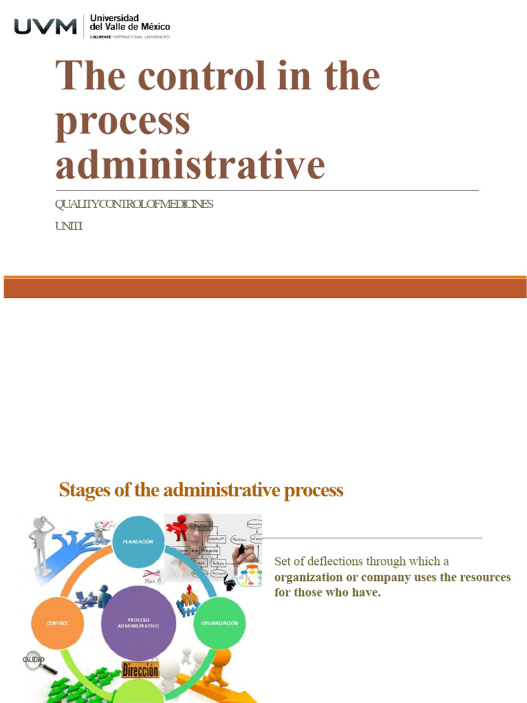 Quality Control in Administrative Processes | PDF | Feedback | Business