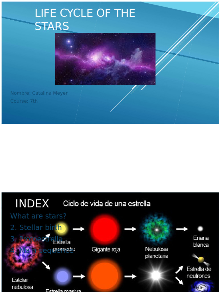 Star Life Cycle Explained | PDF