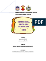 Kertas Kerja Santapan Berkhasiat