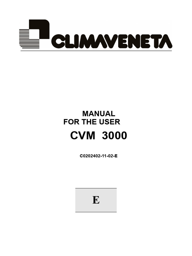 CVM 3000 User Manual for Compressors | PDF | Engineering Thermodynamics ...
