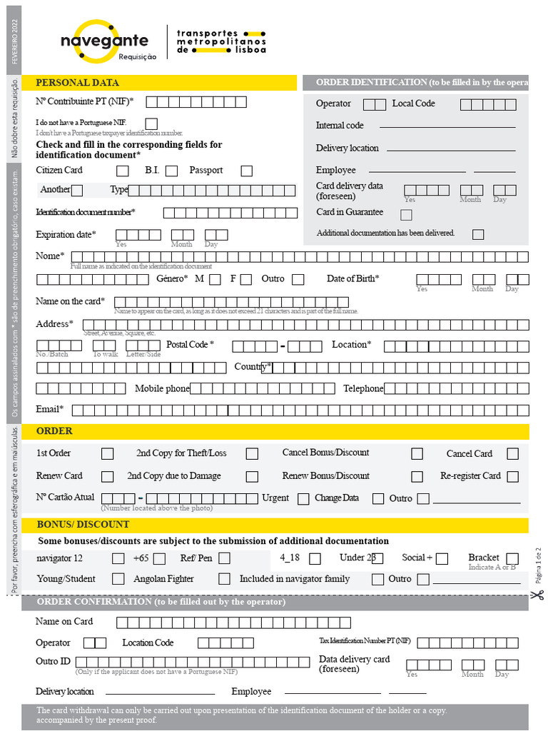 navigator-request | PDF | Identity Document
