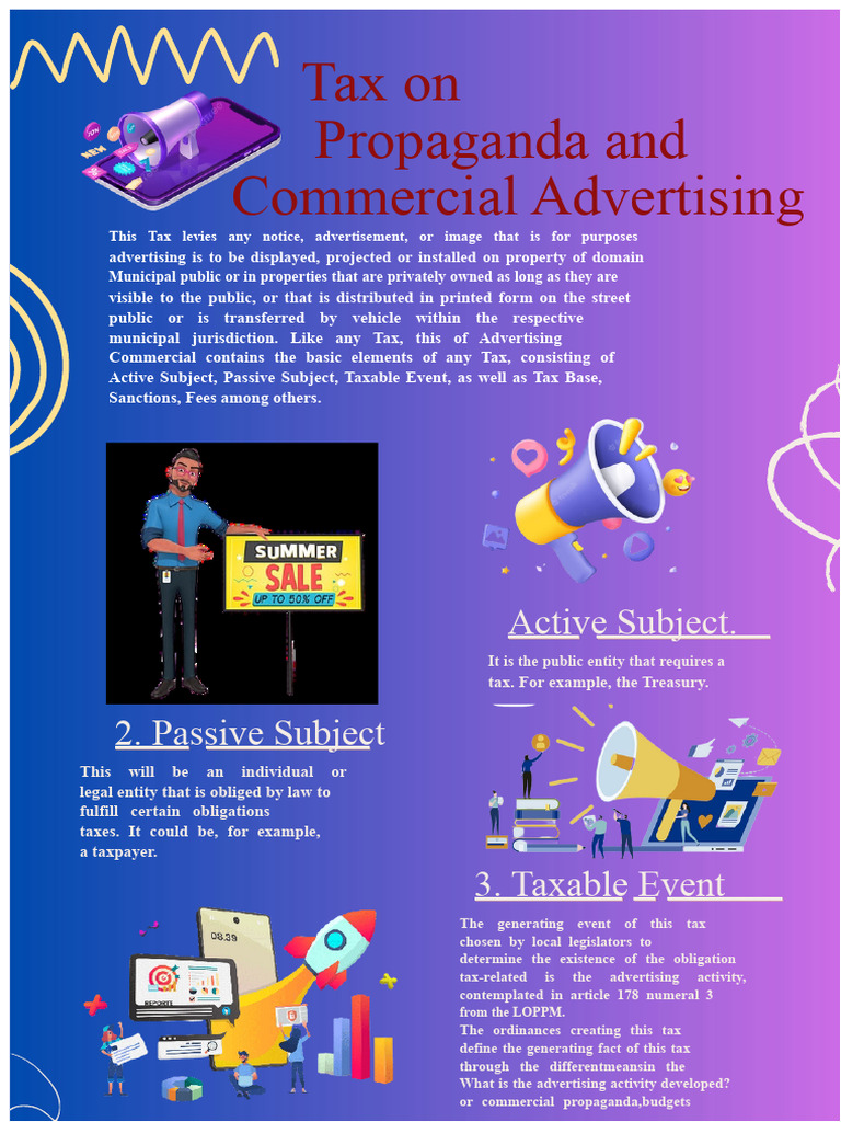 Tax on Commercial Advertising Explained | PDF