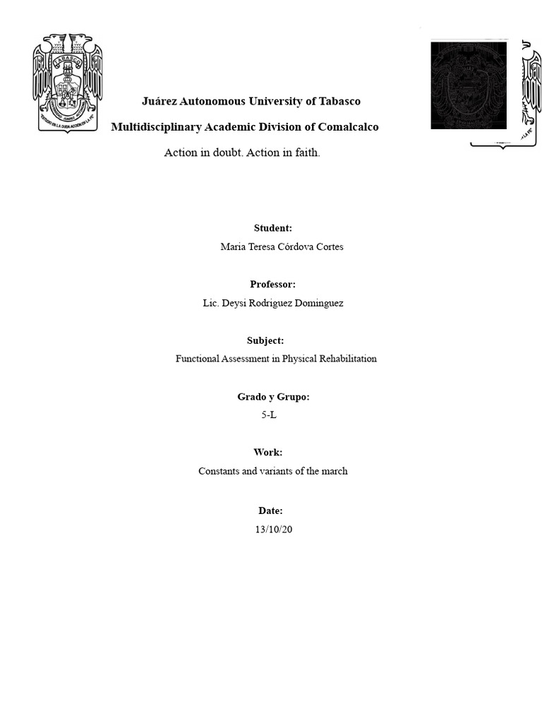 Constants and Variants of The March | PDF | Anatomical Terms Of Motion ...