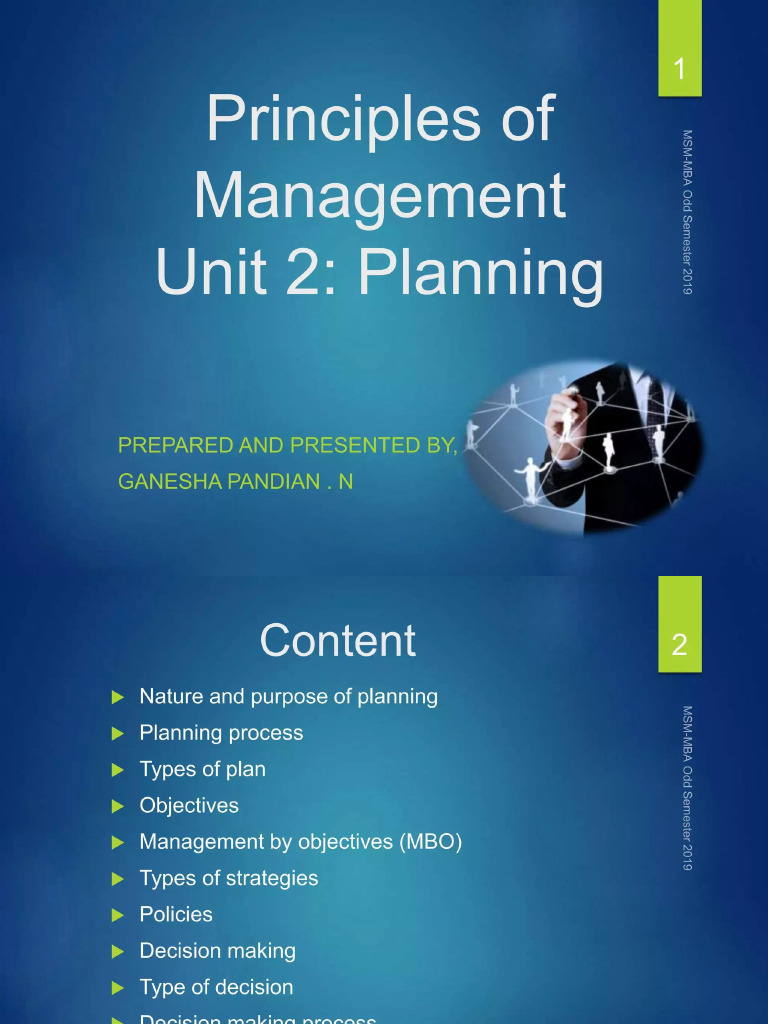 Unit 2 POM | PDF