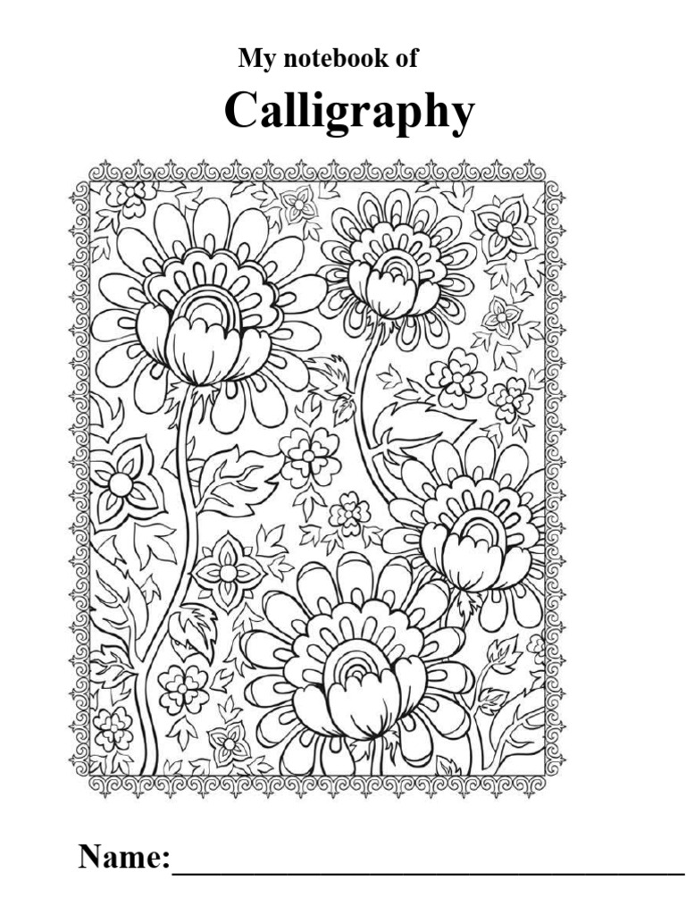 Calligraphy Workbook | PDF