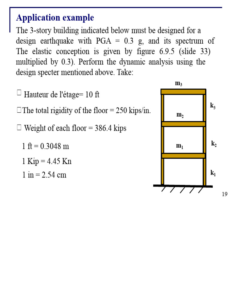 Dynamic Analysis of a 3-Story Building | PDF | Mechanical Engineering ...