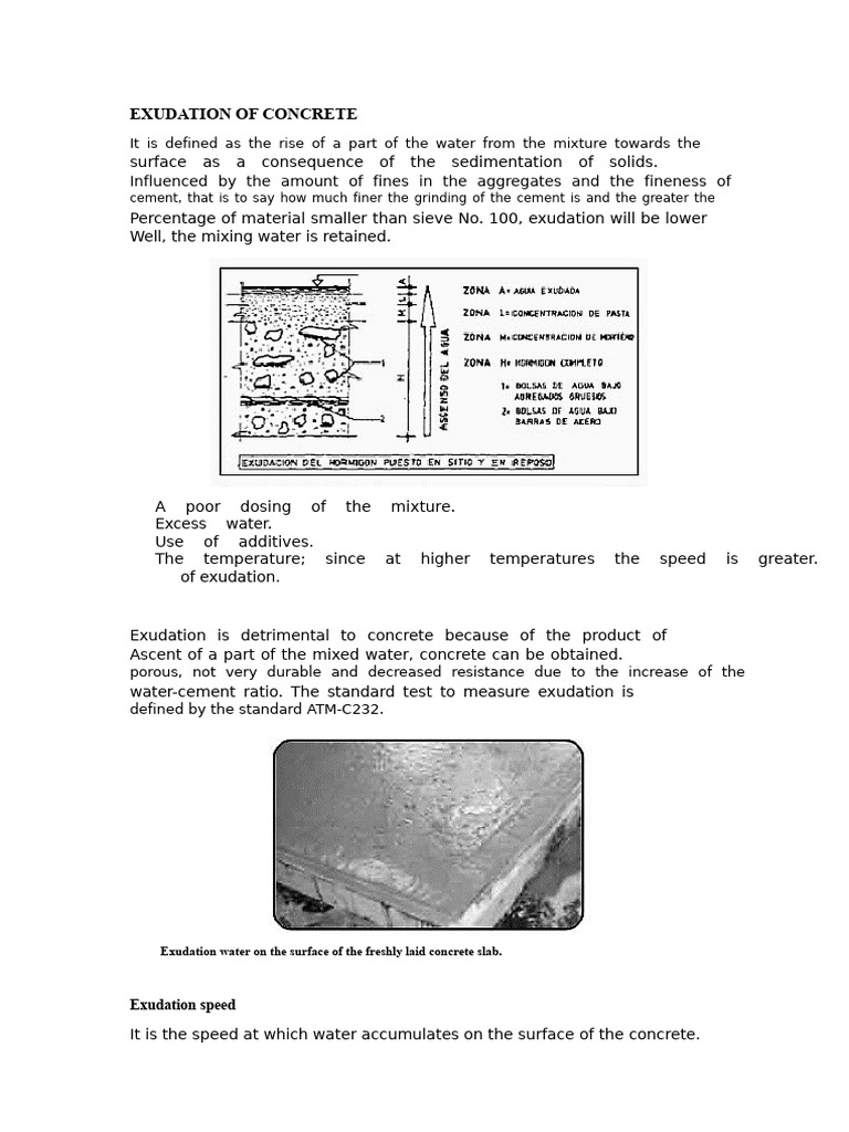 Concrete Exudation and Elasticity Testing | PDF | Deformation ...