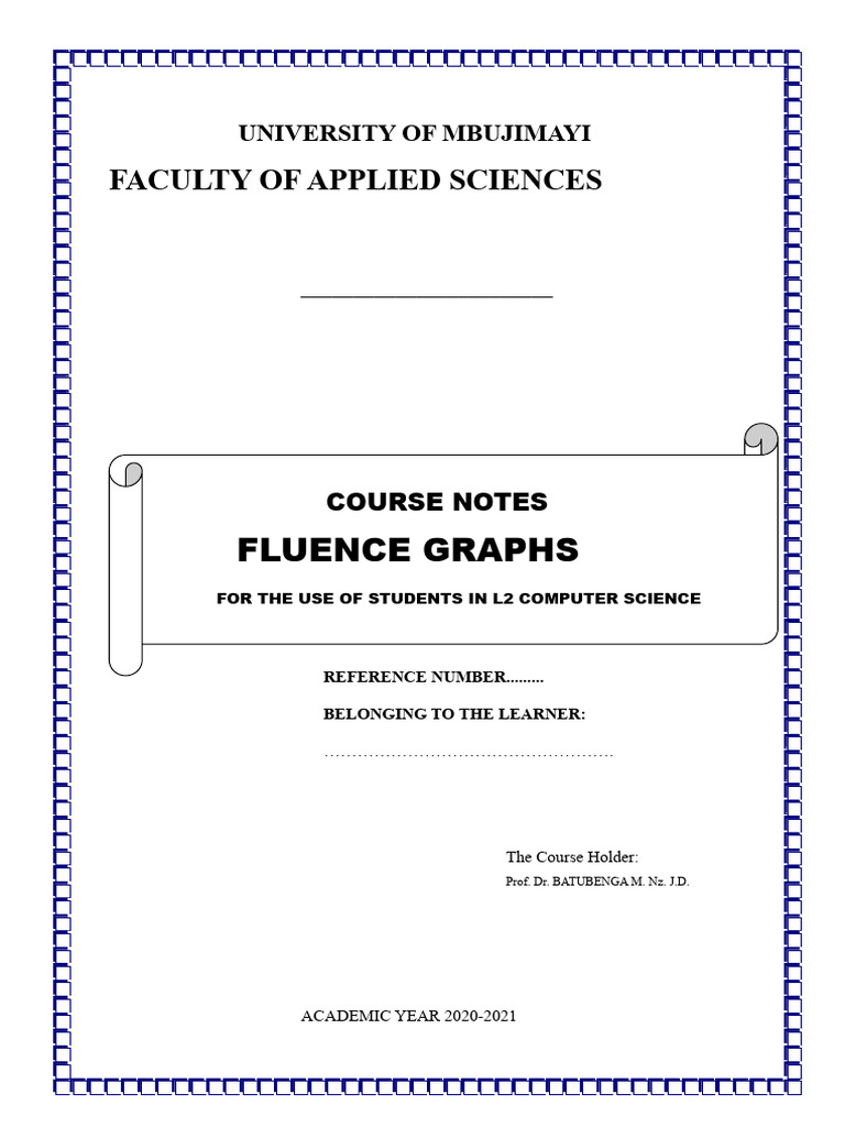 Fluency Graph Course 2020-2021-11 | PDF | Recurrence Relation | Matrix ...