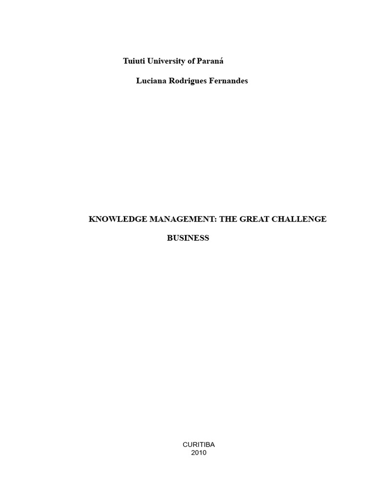 Knowledge Management for Competitive Advantage | PDF | Tacit Knowledge ...