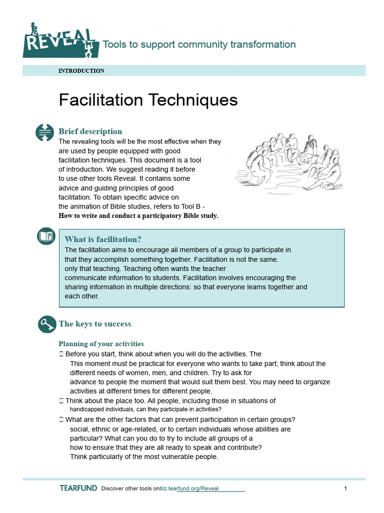Effective Facilitation Techniques Guide | PDF | Knowledge