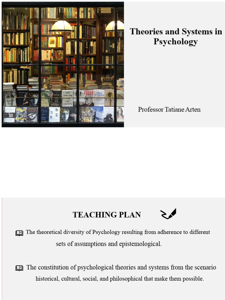Overview of Psychological Theories | PDF | Psychology | Theory