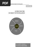 ICAM Incident Investigation Overview | PDF | Safety | Policy