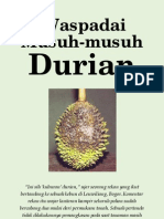 Waspadai Musuh Musuh Durian Fik