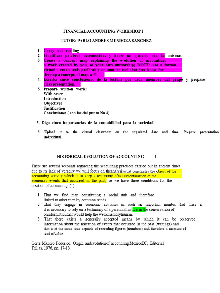 Accounting Evolution Workshop Guide | PDF | Debits And Credits