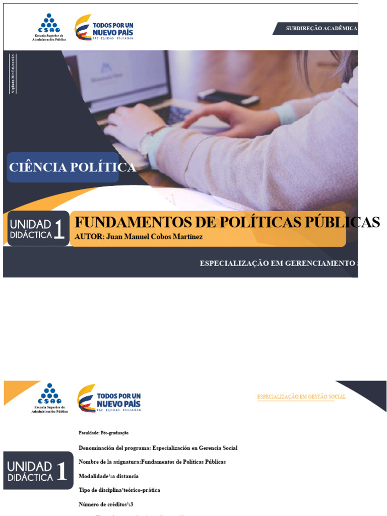 Fundamentos de Políticas Públicas Online | PDF | Estado | Science