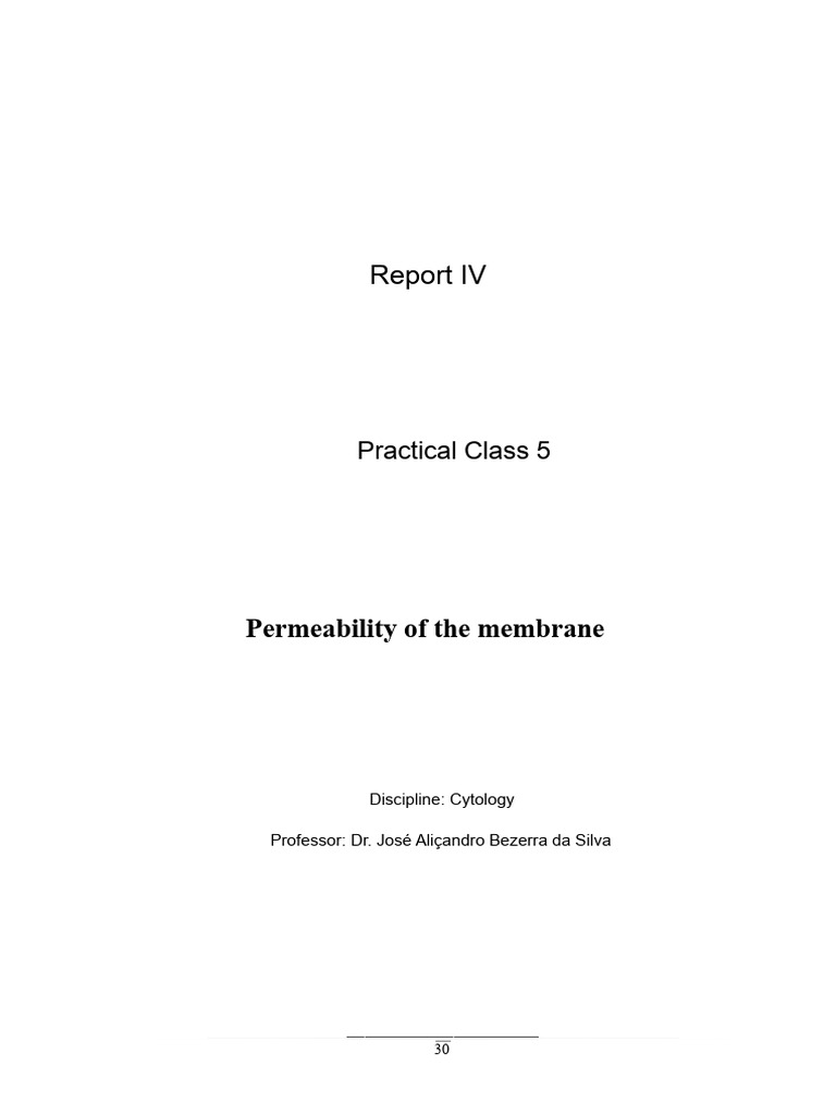 Membrane Permeability in Beetroot Cells | PDF | Cell Membrane | Biology