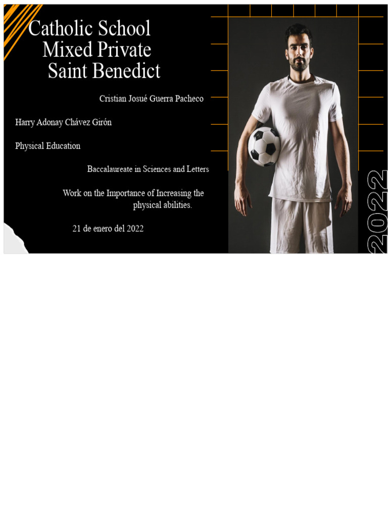 Importance of Increasing Basic Physical Abilities | PDF | Skeletal ...