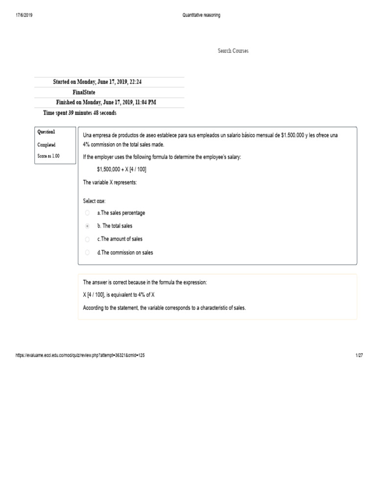 Quantitative Reasoning Course Overview | PDF | Stainless Steel | Chromium
