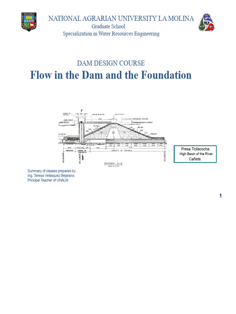 5-UNIT 5 - Flow in The Dam PDF | PDF | Continuum Mechanics | Chemical ...