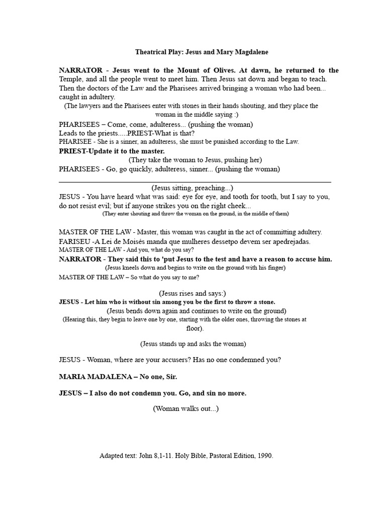 Theatrical Play | PDF