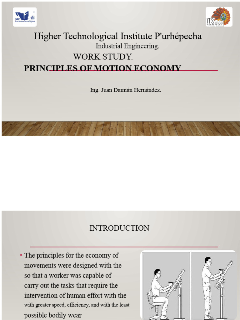 Principles of Motion Economy in Work | PDF | Industrial Engineering ...