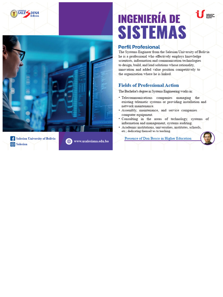 Bachelor's in Systems Engineering Bolivia | PDF | Science