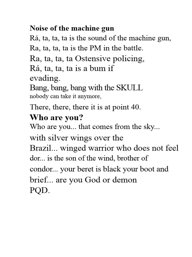 Machine Gun Sounds and Battle Imagery | PDF
