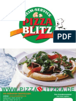 Pizzablitz Karlsruhe - Menu