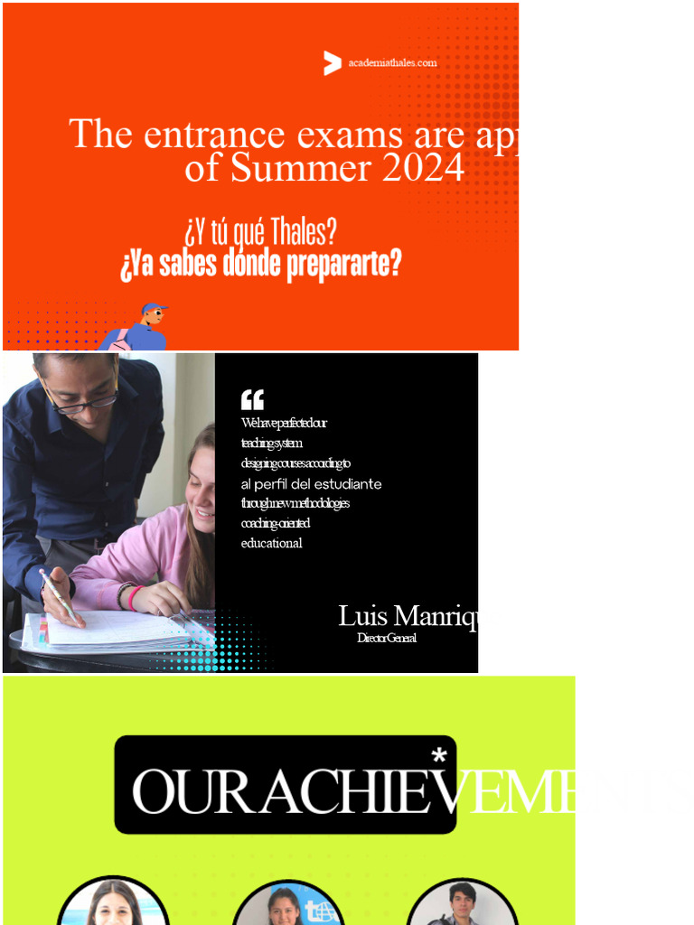 Summer 2024 Entrance Exam Prep Guide | PDF