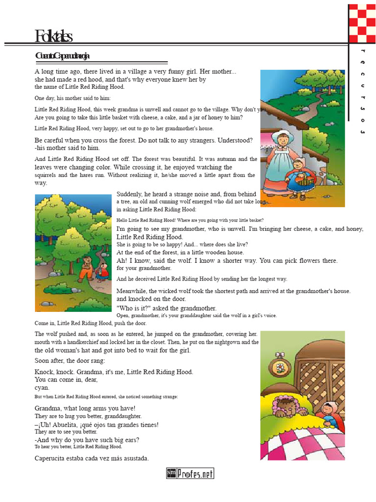 Little Red Riding Hood | PDF | Little Red Riding Hood | Folklore