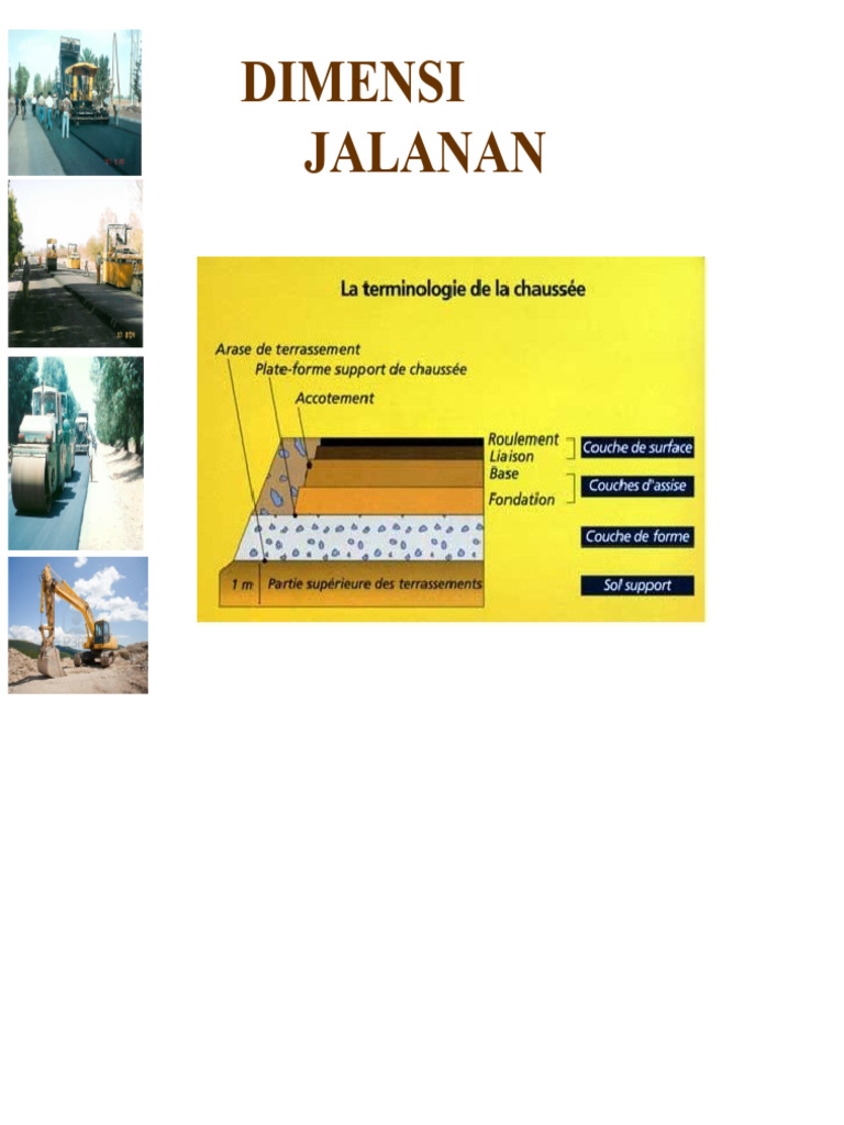 Rencana dan Material Jalan Raya Maroko | PDF