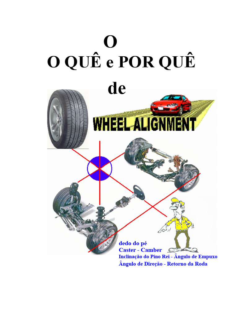 Guia Simplificado de Alinhamento de Rodas | PDF | Pneu | Eixo