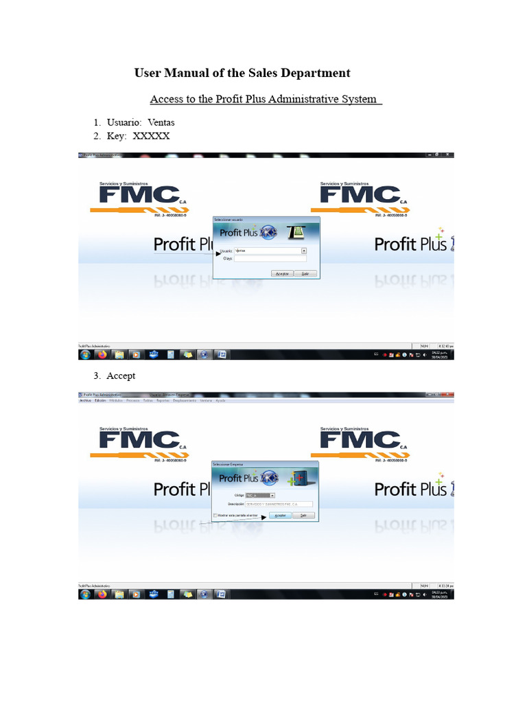 Sales Department User Manual Guide | PDF | Receipt | Payments