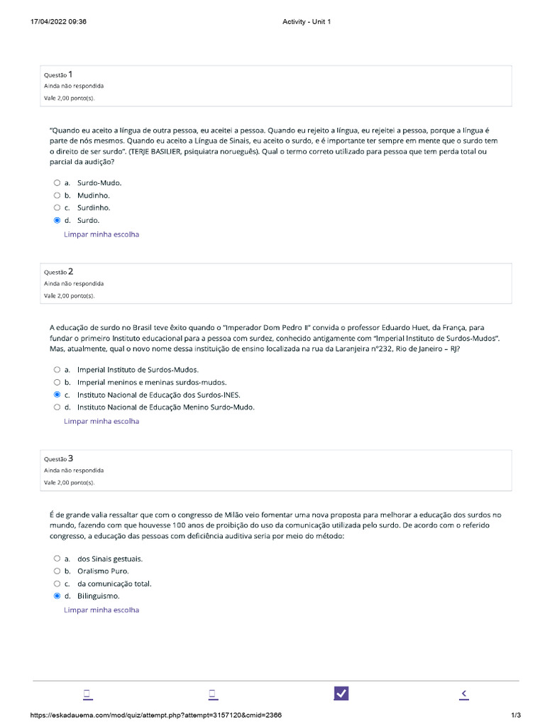 Unit 1 Activity Overview | PDF
