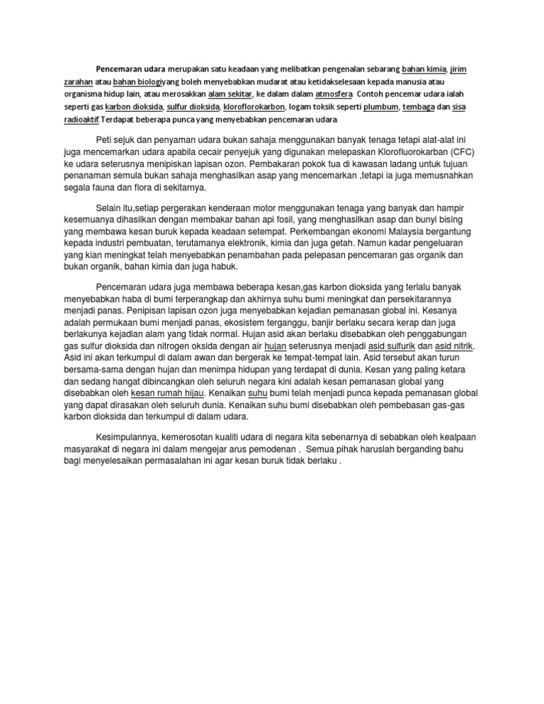 Pencemaran Udara Pdf