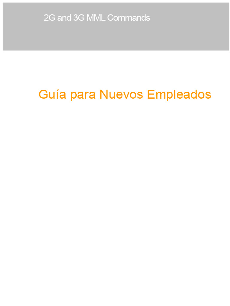 Nokia BSC MML Comandos | PDF | Gsm | Modo de Transferencia Asíncrona