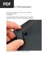 PS3 Super Slim Disassembly Guide | PDF | Play Station 3 | Play Station