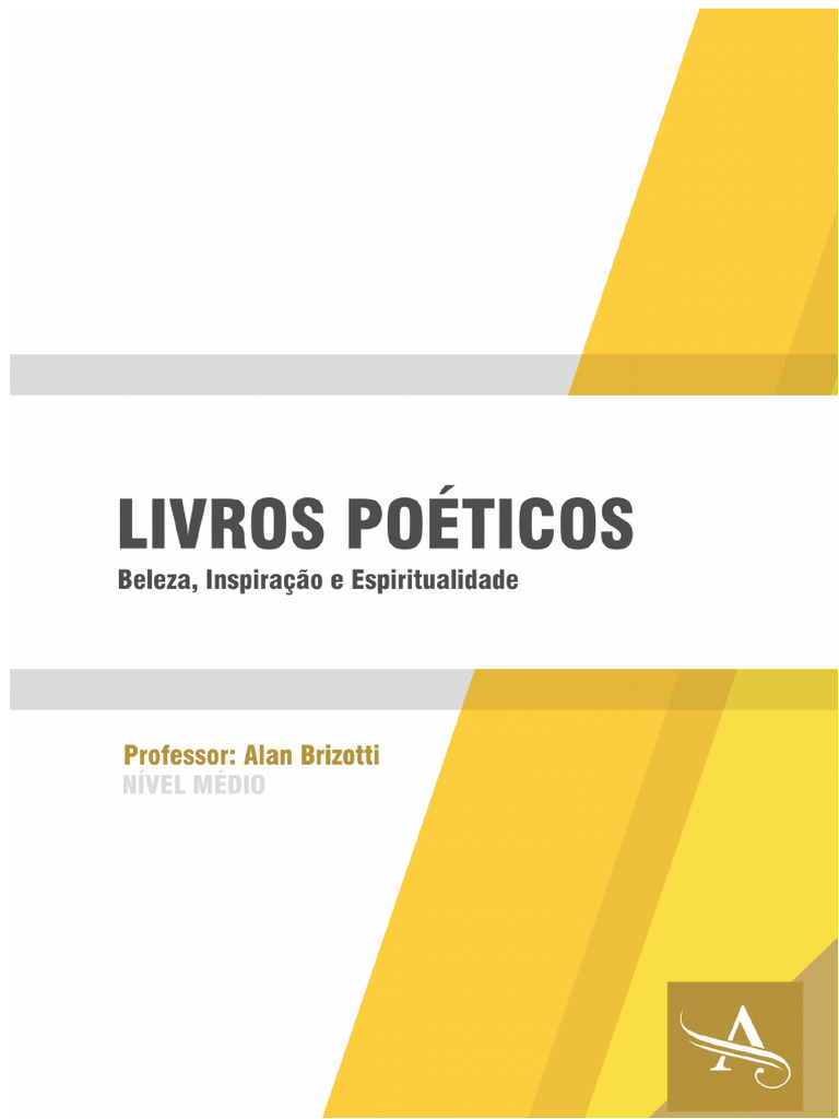 Poetic Books Alan Brizotti High School Handout | PDF | Book Of Proverbs ...