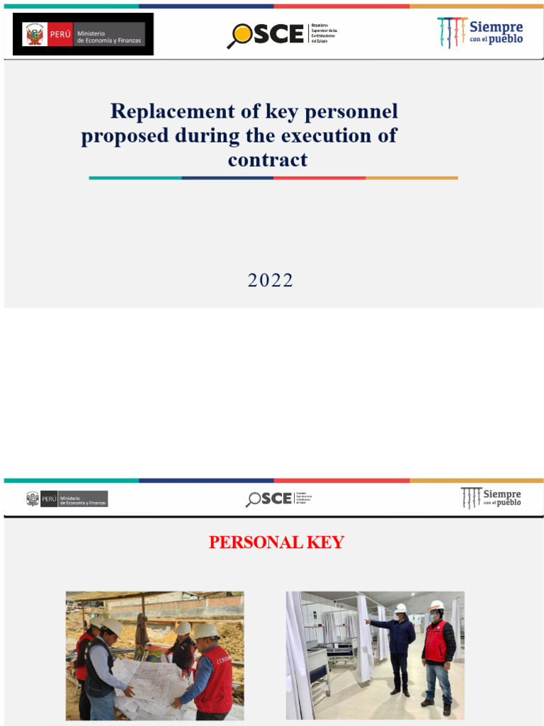 Key Personnel Replacement Guidelines | PDF | Employment | Justice