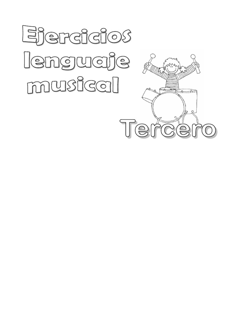 Exercícios Práticos de Música e Ritmo | PDF | Notação musical ...