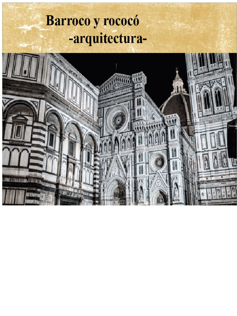 Barroco y Rococó: Estilos Arquitectónicos | PDF | Barroco | Palacio de ...