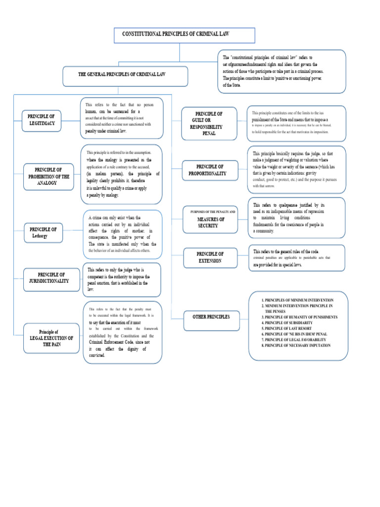 Constitutional Principles of Criminal Law | PDF | Crimes | Crime & Violence