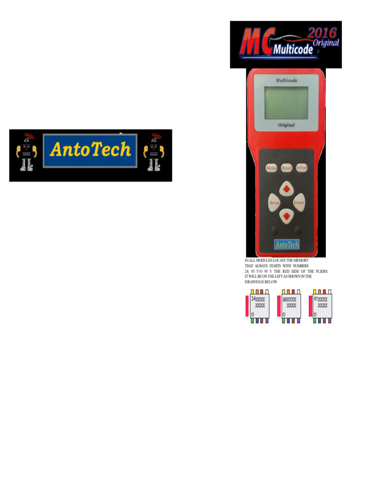 MULTICODE-MANUAL 2016.pdf-1 | PDF | Motor Vehicle